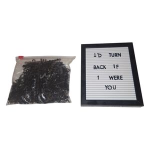 Mini Letter Board with Letters